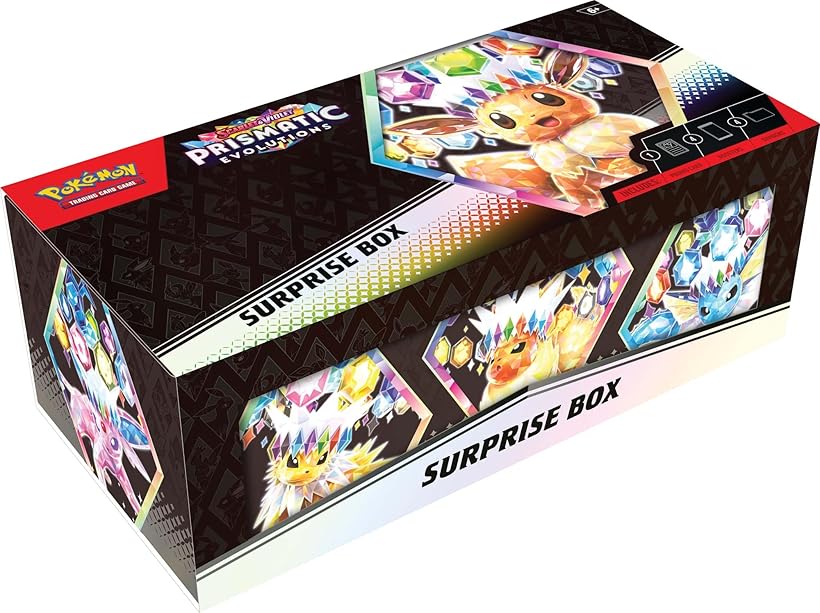 Prismatic Evolutions Elite Trainer Box Pokemon Scarlet Prismatic Evolutions Elite Trainer Box Surprise