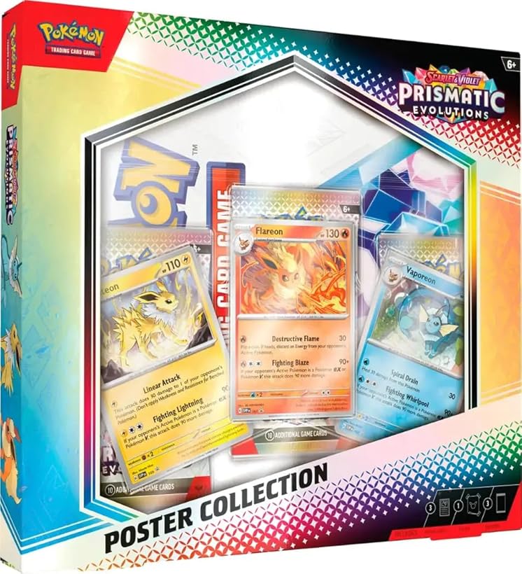 Prismatic Evolutions Elite Trainer Box Pokemon TCG Violet Prismatic Evolutions Elite Trainer Box Collection2